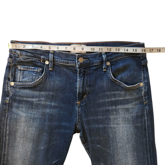 AGOLDE Isabel Slim Fit Boyfriend Starwood Slightly Distressed Jeans sz 29 ankle - Picture 10 of 13